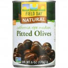 Field Day Olives Medium Pitted Canned Ripe (12 Pack)