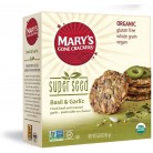 Mary's Gone Crackers Super Seed Basil & Garlic (6 Pack)