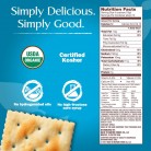 Back To Nature Organic Classic Saltine Crackers (6 Pack)