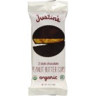 Justin's Dark Choc P/Butter Milk Cups (12 Pack)